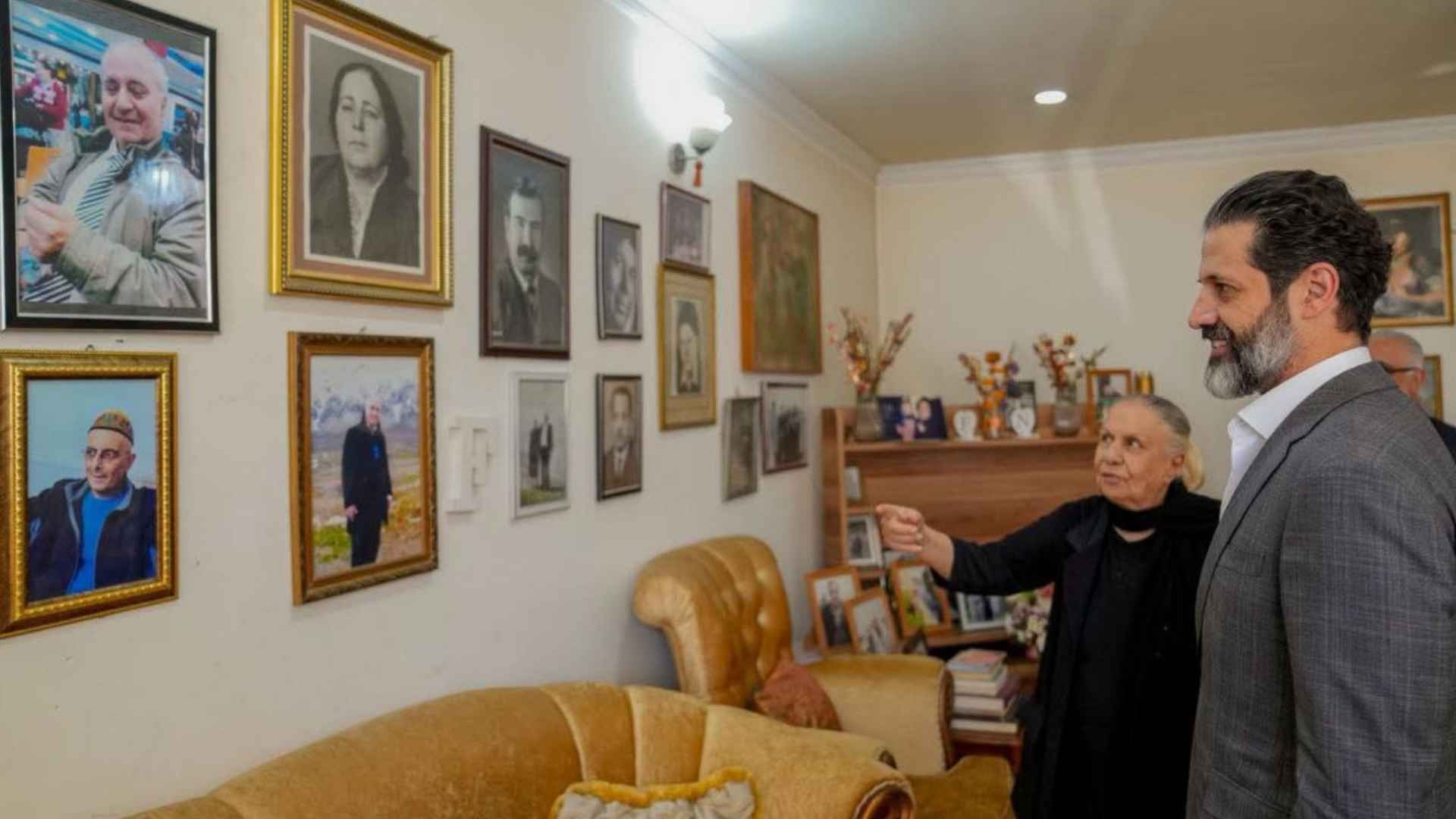 قوباد طالباني يشيد بذاكرة السيدة زيان وإرث الراحل رفيق حلمي